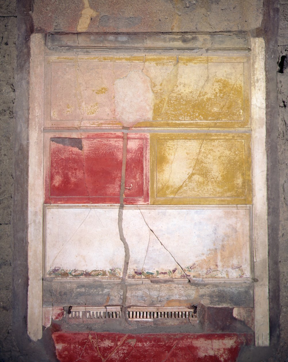 Decorazione murale, Pompei, Italia (affresco) da Roman
