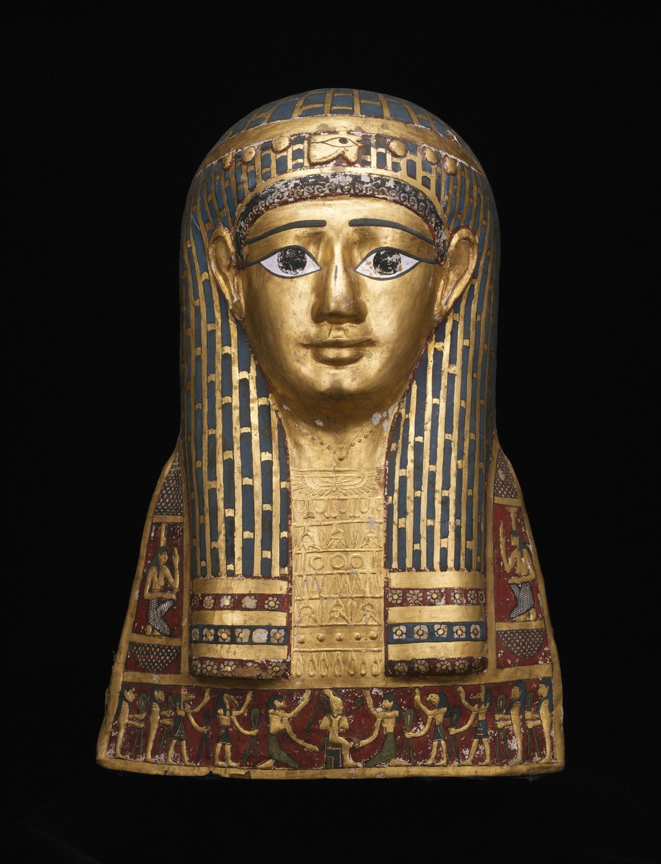 Copertura della testa della mummia, I secolo a.C. da Roman Period Egyptian