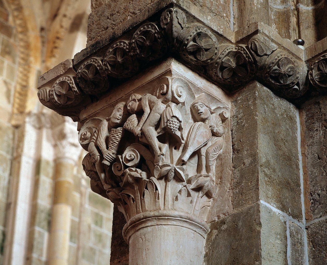 Rappresentazione dei Venti da Romanesque
