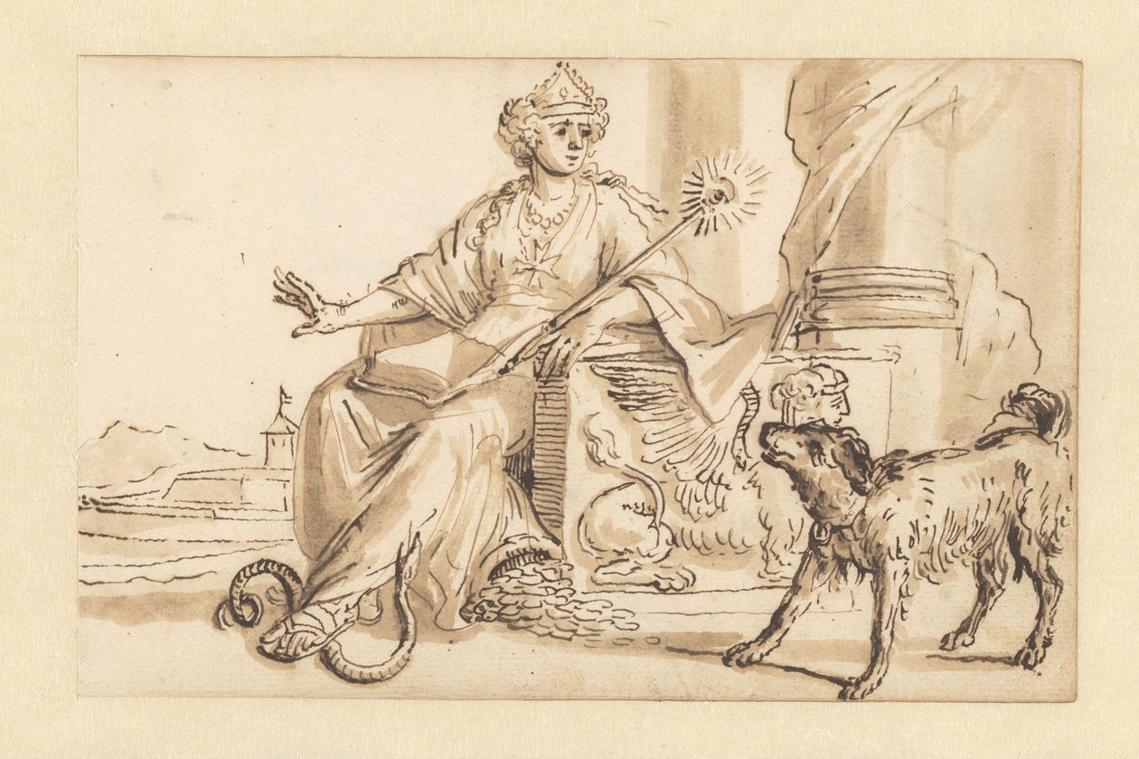 La Prudenza da Romeyn de Hooghe (possibly)