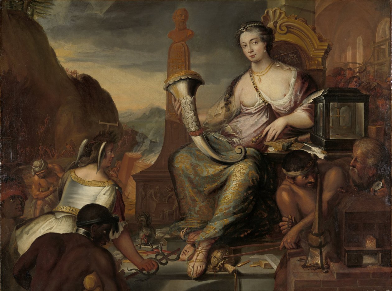 Allegoria della moneta da Romeyn de Hooghe