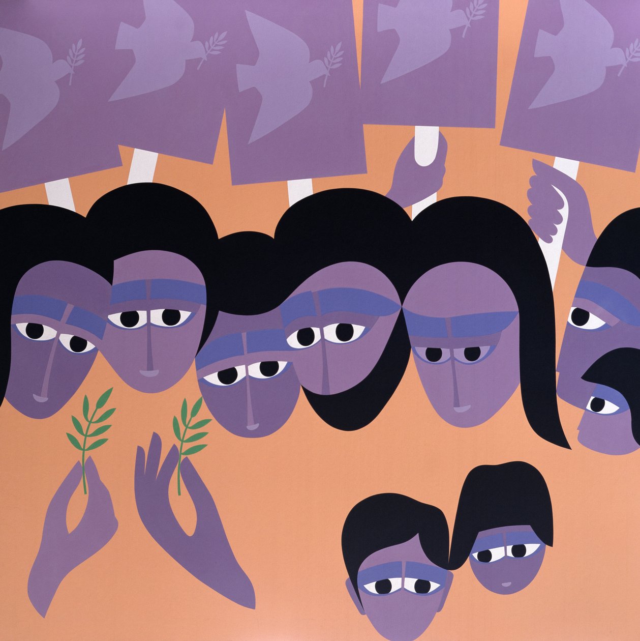 Vigilia silenziosa 2, 1981 da Ron Waddams