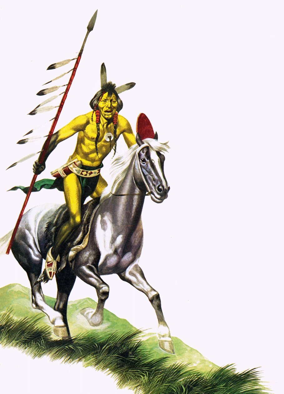 Guerriero Cheyenne da Ron Embleton