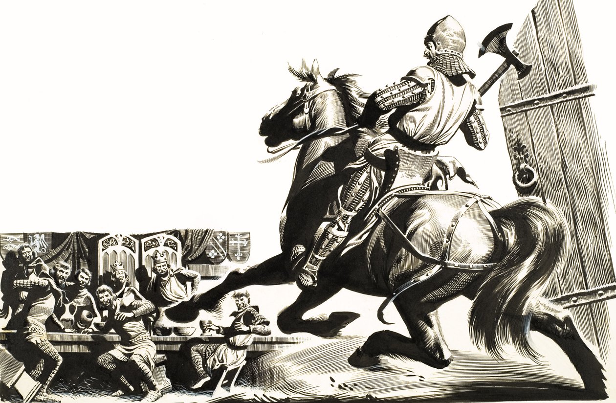 Sir Gawain e il Cavaliere Verde da Ron Embleton