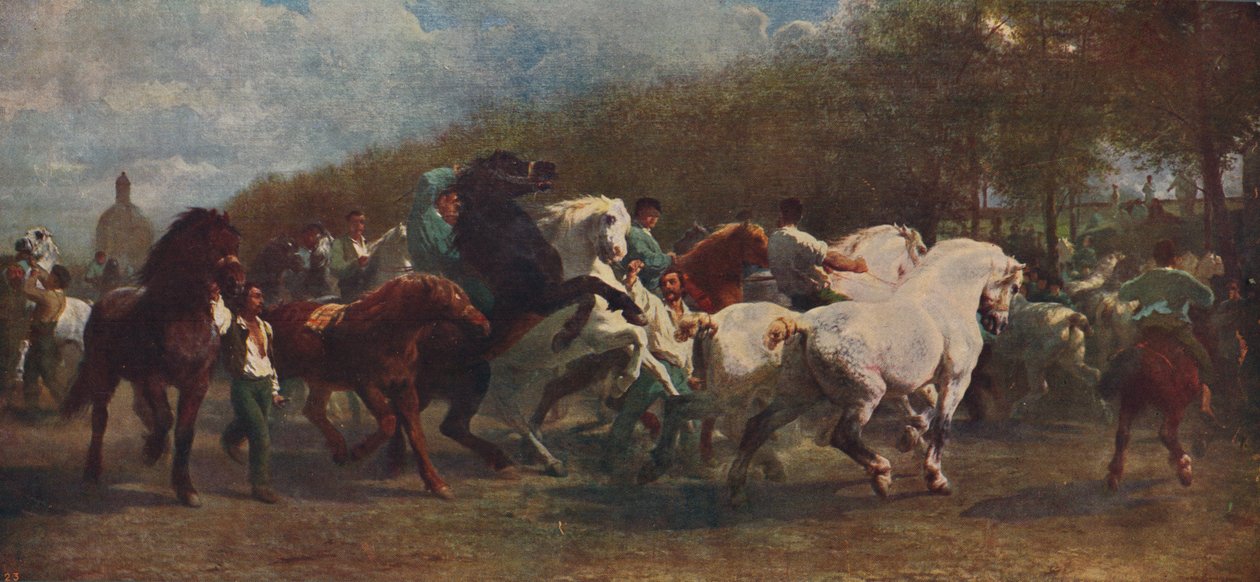 La fiera dei cavalli da Rosa Bonheur