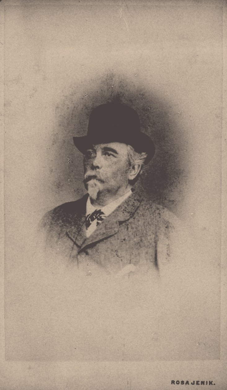 Ritratto di August Zang da Rosa Jenik