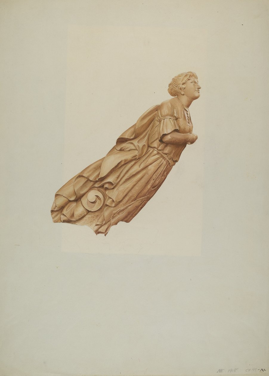 Figura di prua "Il Reno" da Rosamond P. Gray