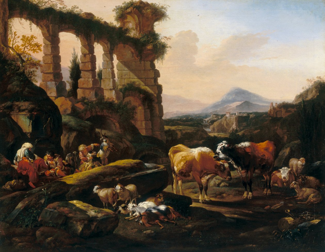 Scena pastorale da Ross Johann
