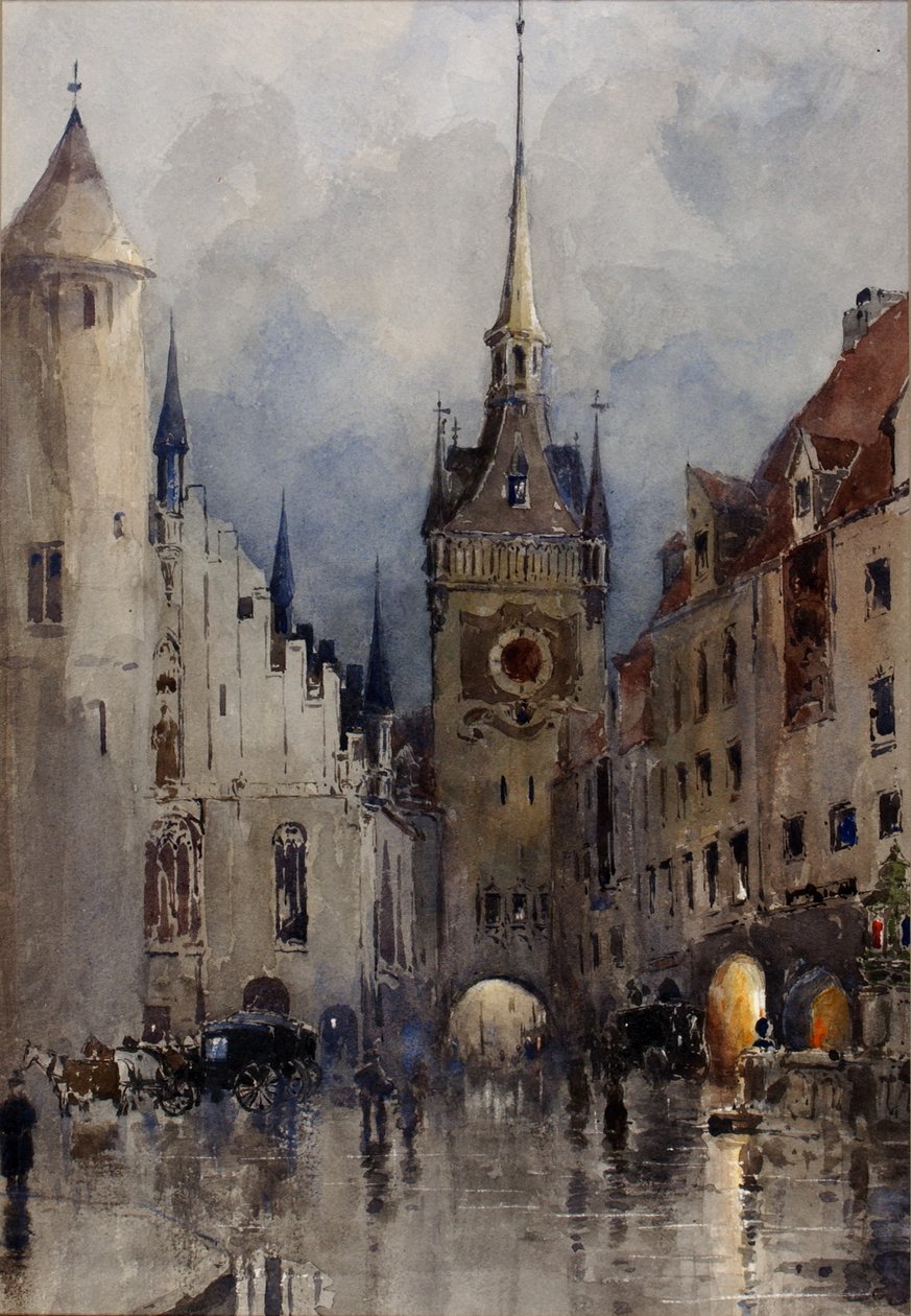 Scena di strada a Monaco da Ross Turner