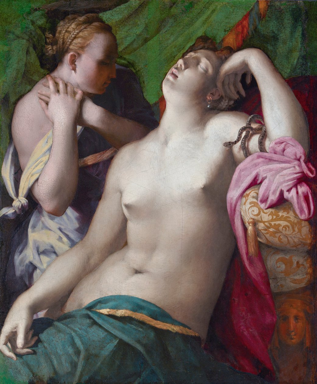 Cleopatra morente da Rosso Fiorentino