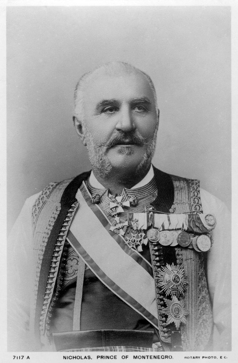 Nicola, principe del Montenegro da Rotary Photo