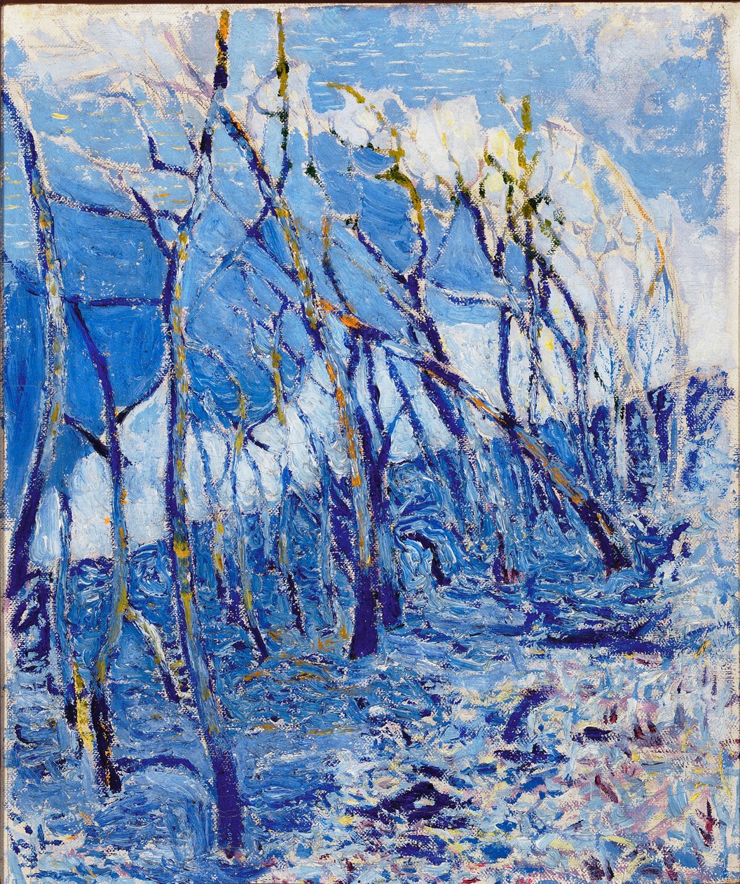 Paesaggio o Foresta di Castagni da Rubaldo Merello