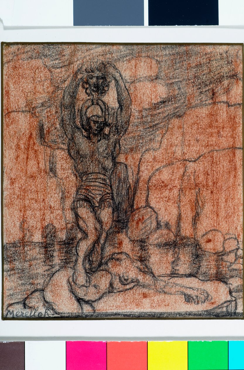 Perseo con la testa di Medusa, c.1915-19 da Rubaldo Merello