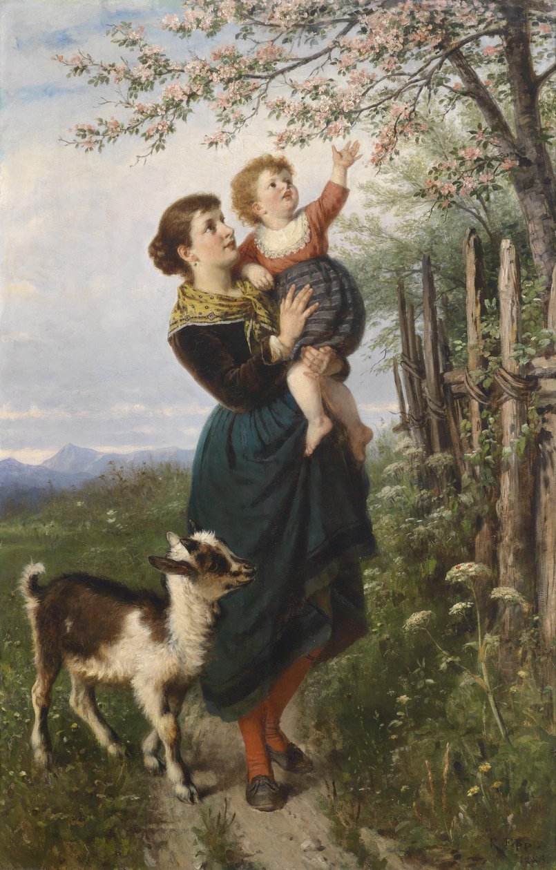 La fioritura dei ciliegi da Rudolf Epp