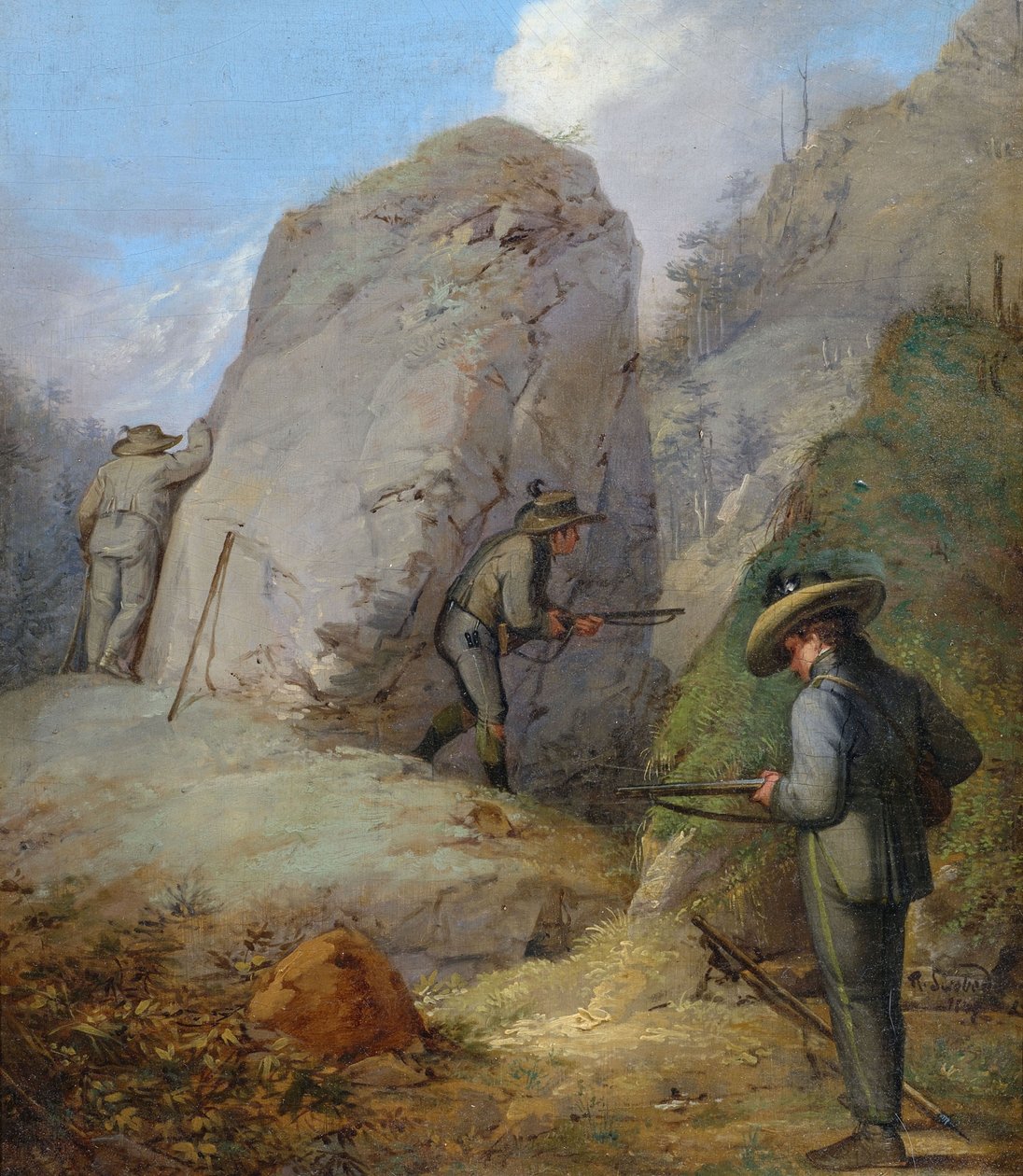 Signori Purgstall in agguato da Rudolf Swoboda der Ältere