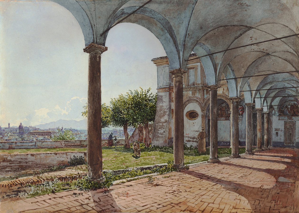 Vista dal monastero di Sant