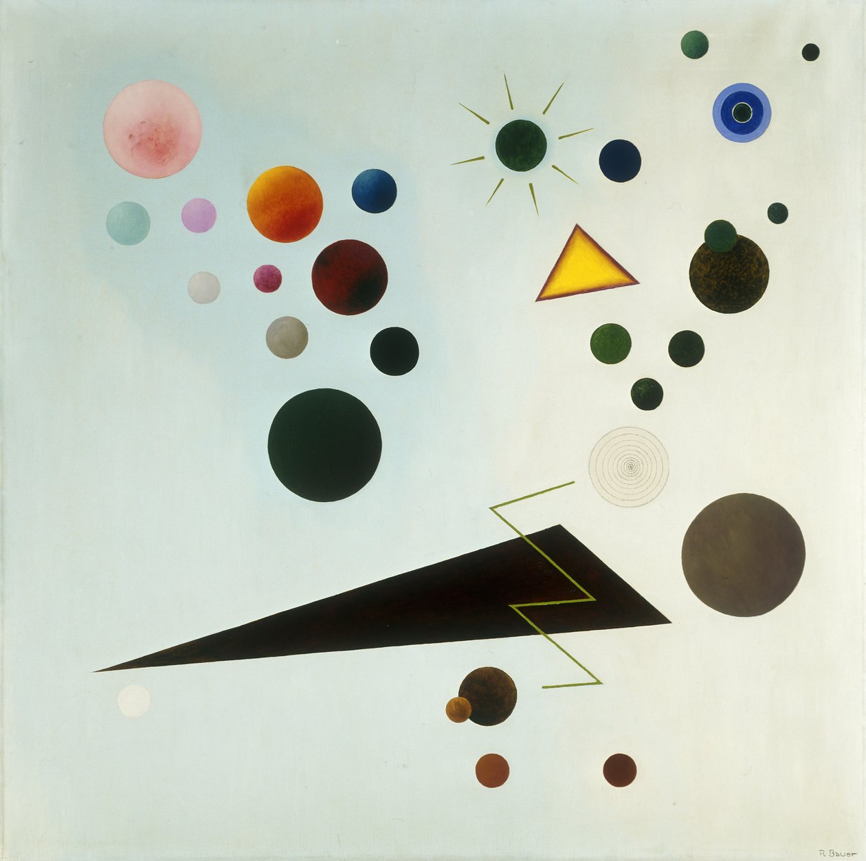 Tondi e triangoli da Rudolf Bauer