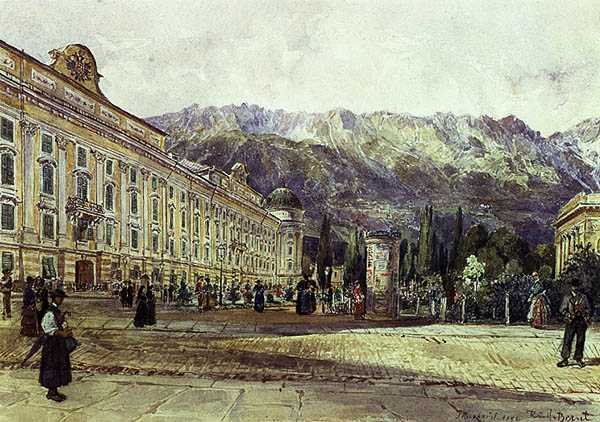 Burg, Innsbruck da Rudolf Bernt