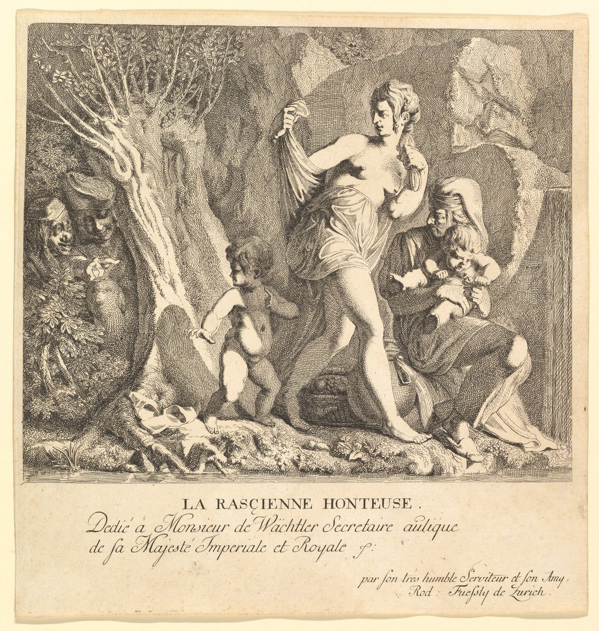 La Rascienne Honteuse da Rudolf Fussli