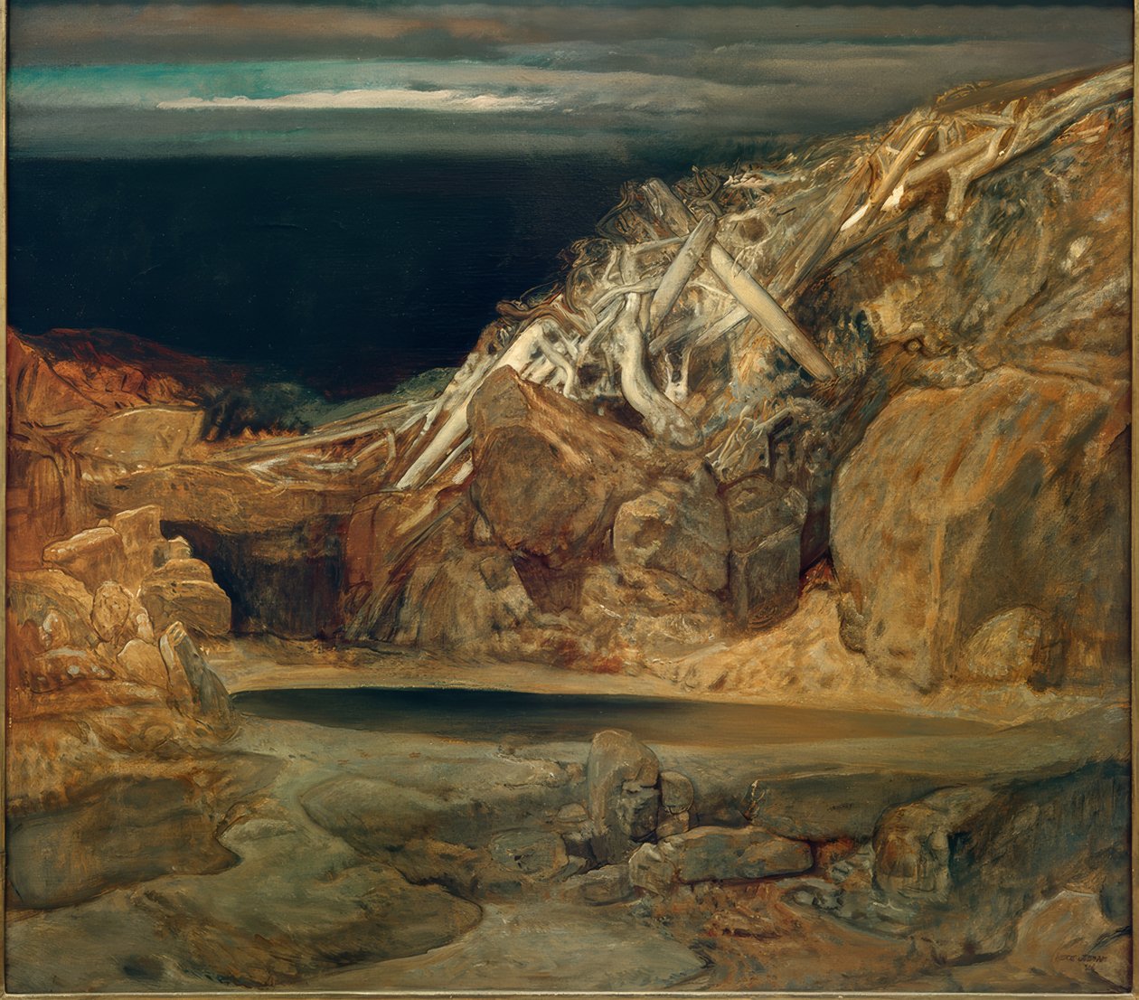 Paesaggio morto da Rudolf Jettmar