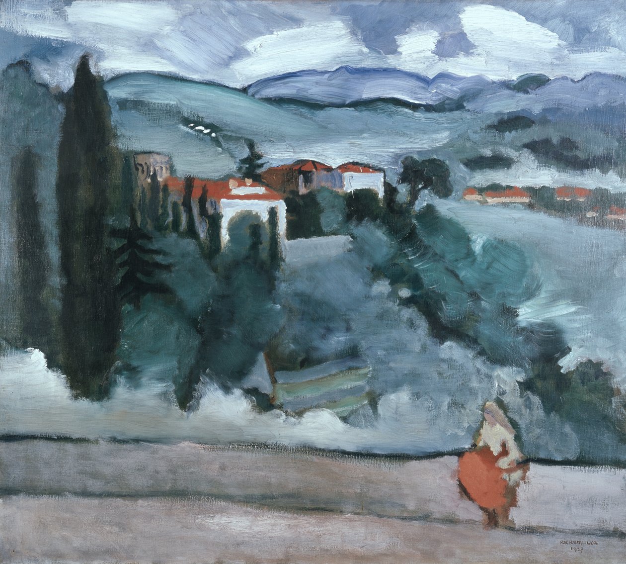 Strada per Fiesole da Rudolf Kremlicka