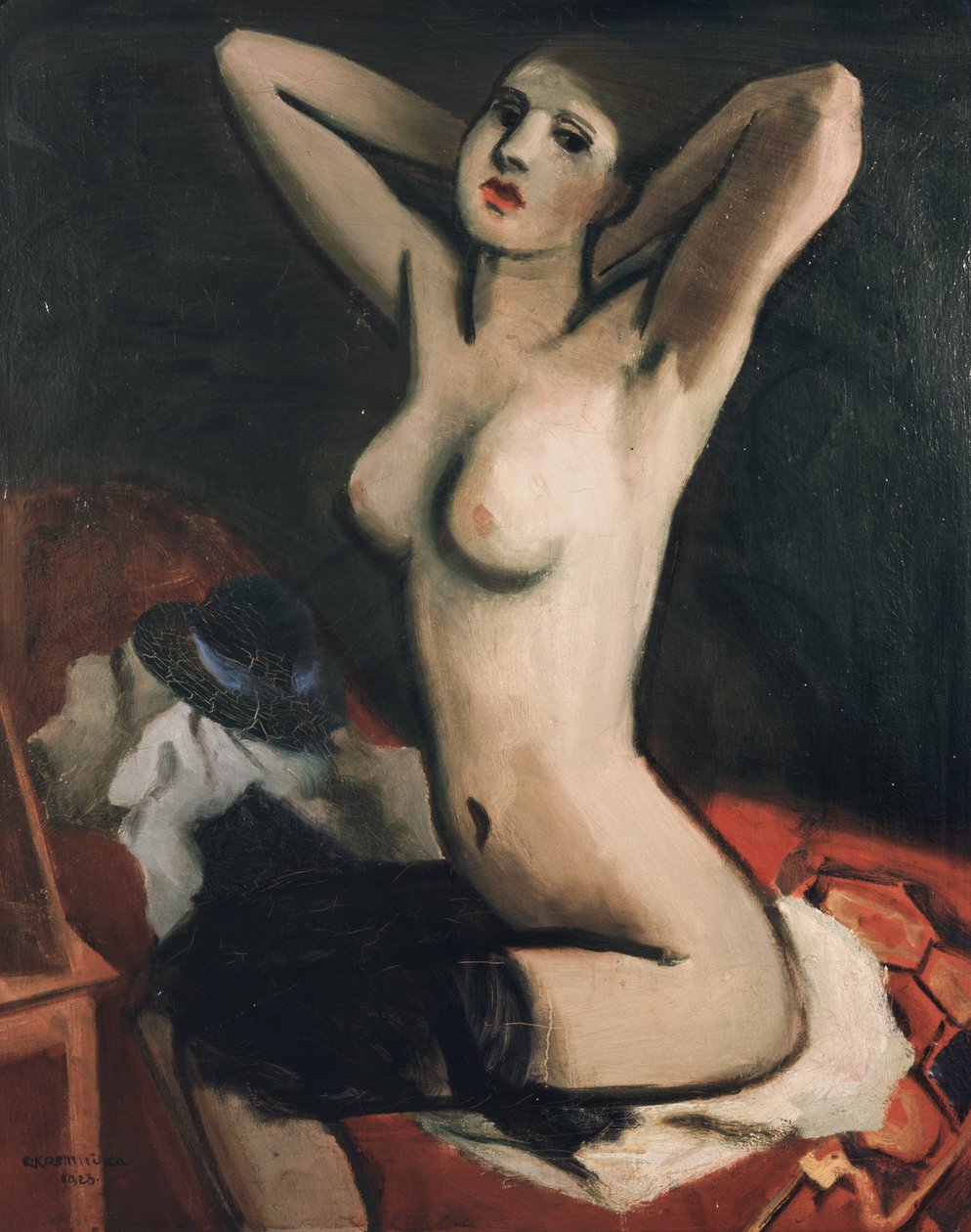 Donna alla Sua Toilette da Rudolf Kremlicka
