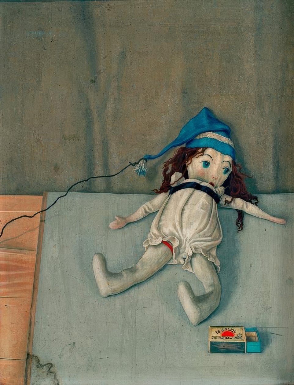 Bambola con scatola di fiammiferi da Rudolf Wacker