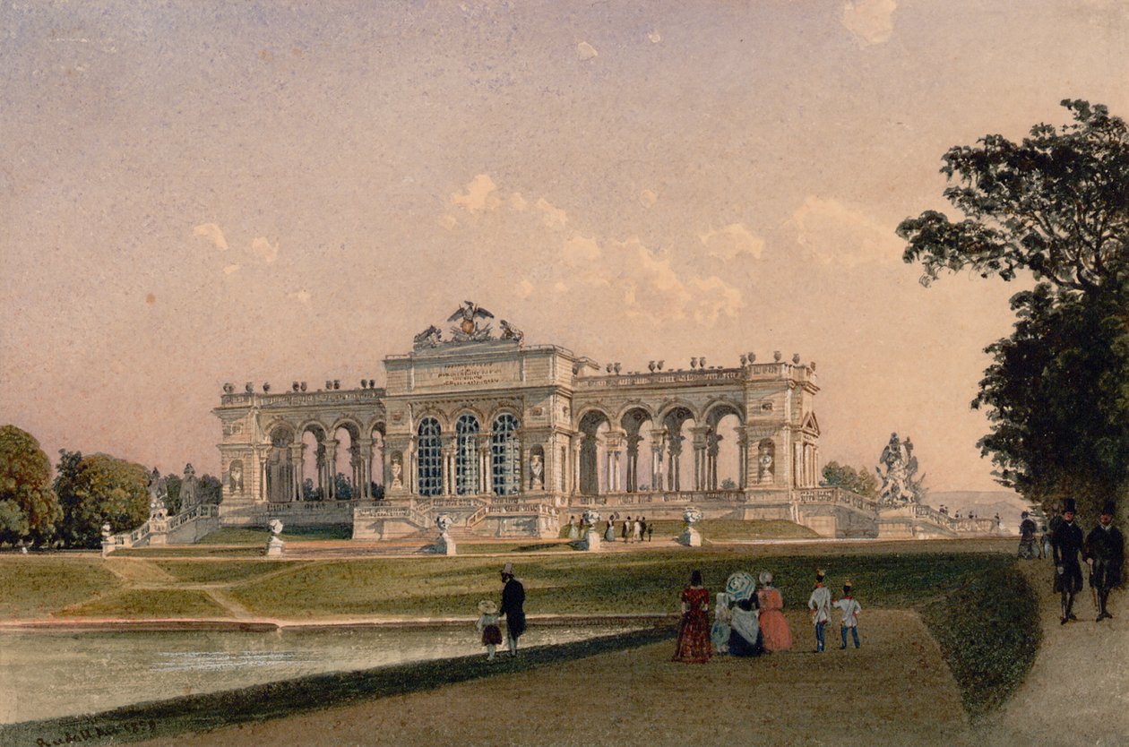 La Gloriette a Schönbrunn da Rudolf von Alt