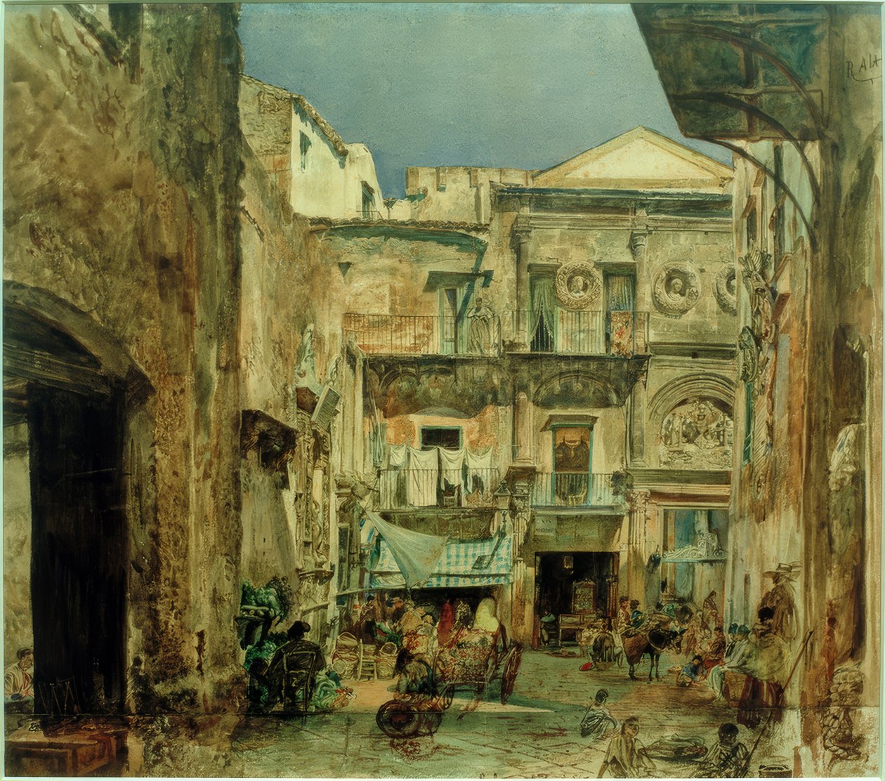 Palermo da Rudolf von Alt