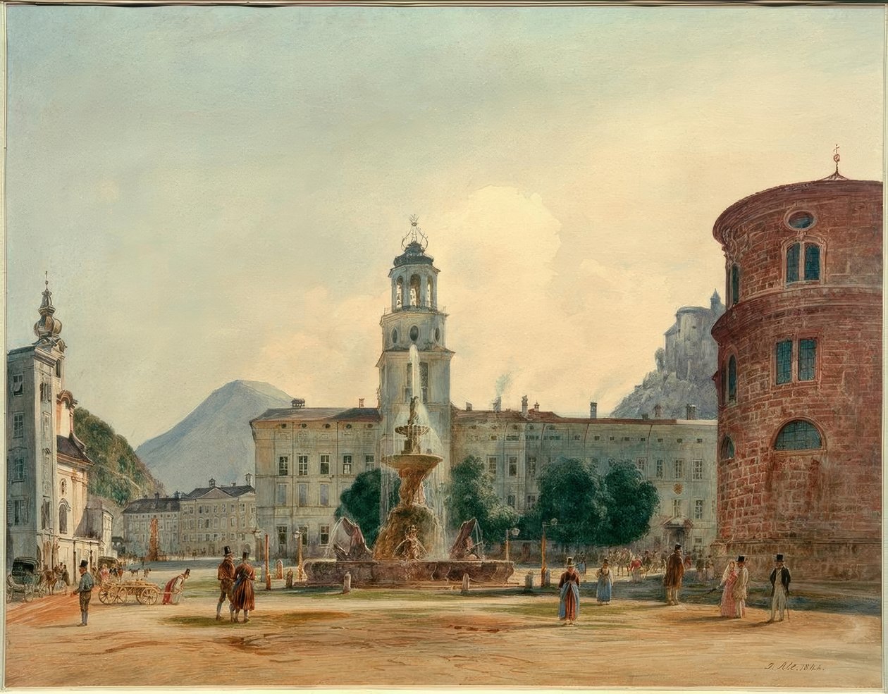 Salisburgo (Austria) da Rudolf von Alt