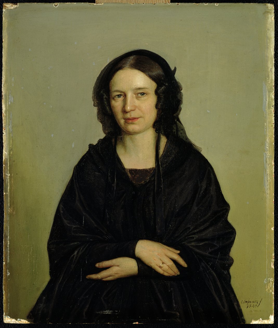 Mary Kramer (1797-1871), 1845 da Rudolph Friedrich Wasmann