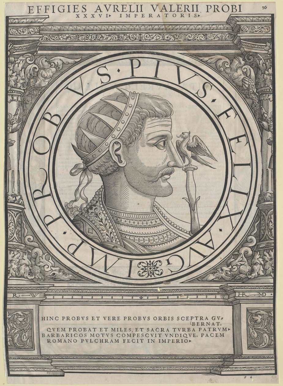 Imperatore romano Probo da Rudolph Wyssenbach