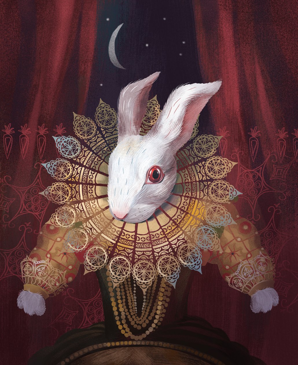 Bianco come la luna, 2016 da Runa Anastasiya Rudaya