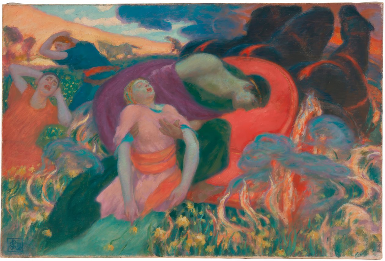 Il ratto di Persefone da Rupert Bunny