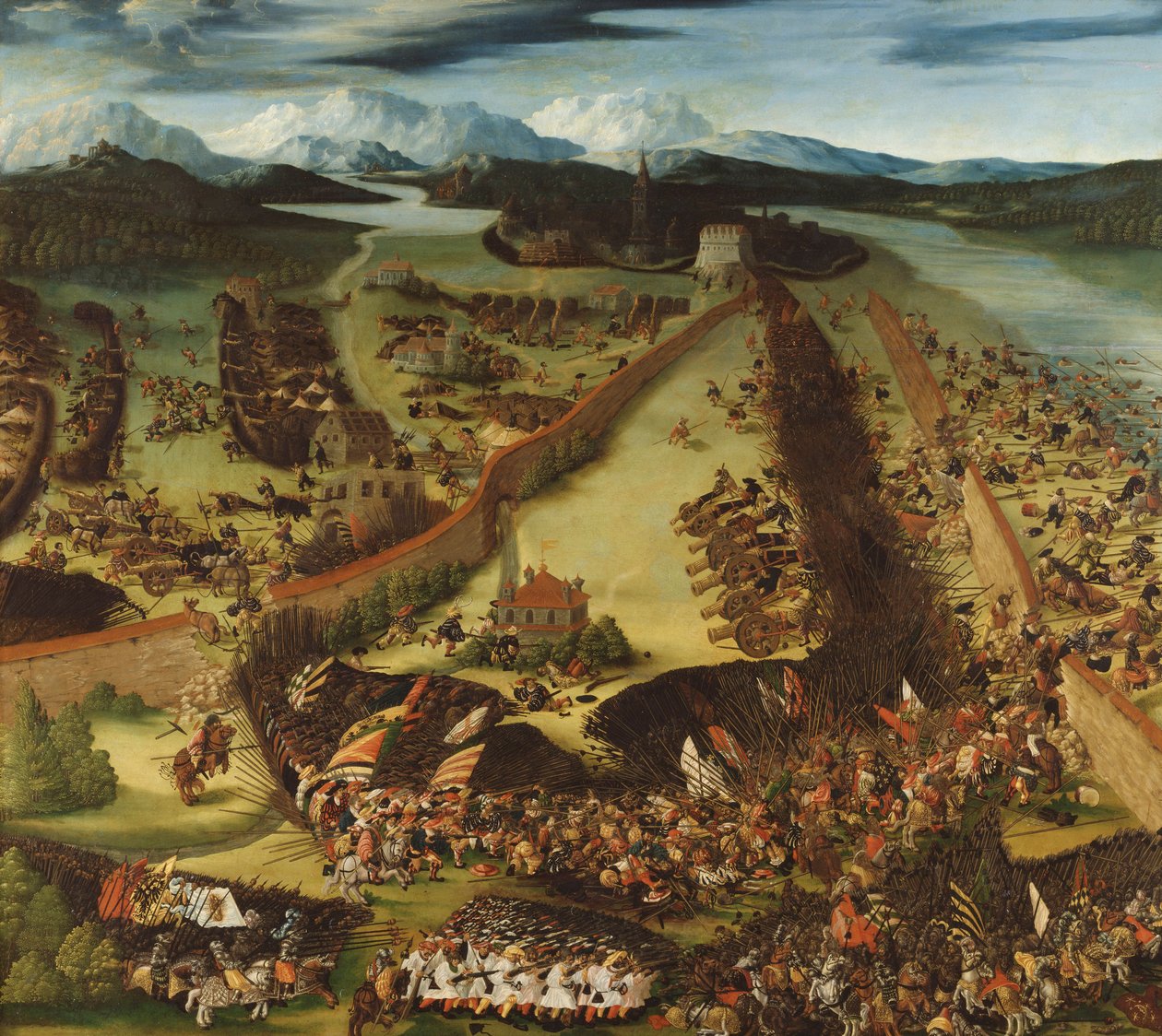 La battaglia di Pavia, 1529 da Rupert Heller