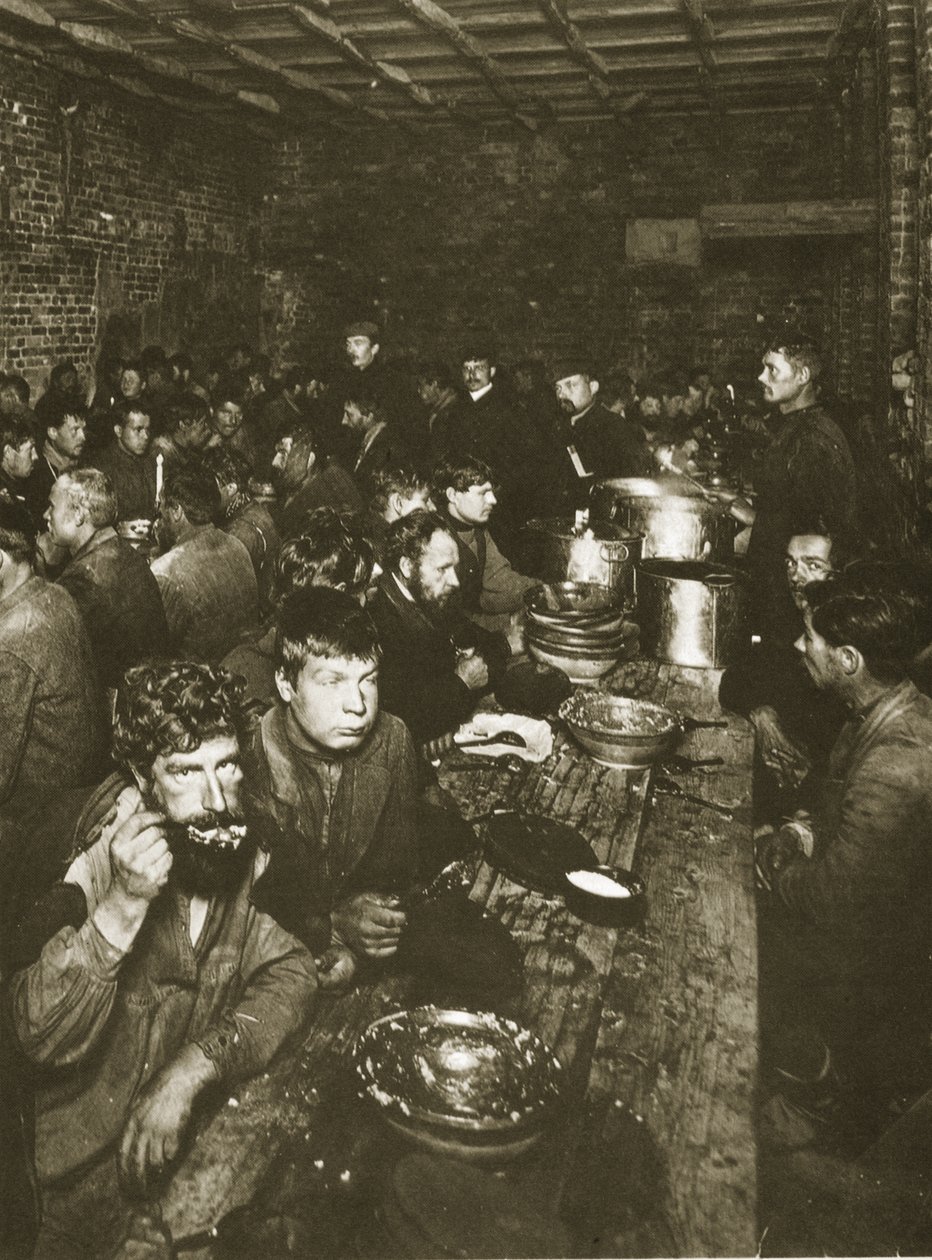 Lavoratori manuali russi, fine XIX secolo da Russian Photographer