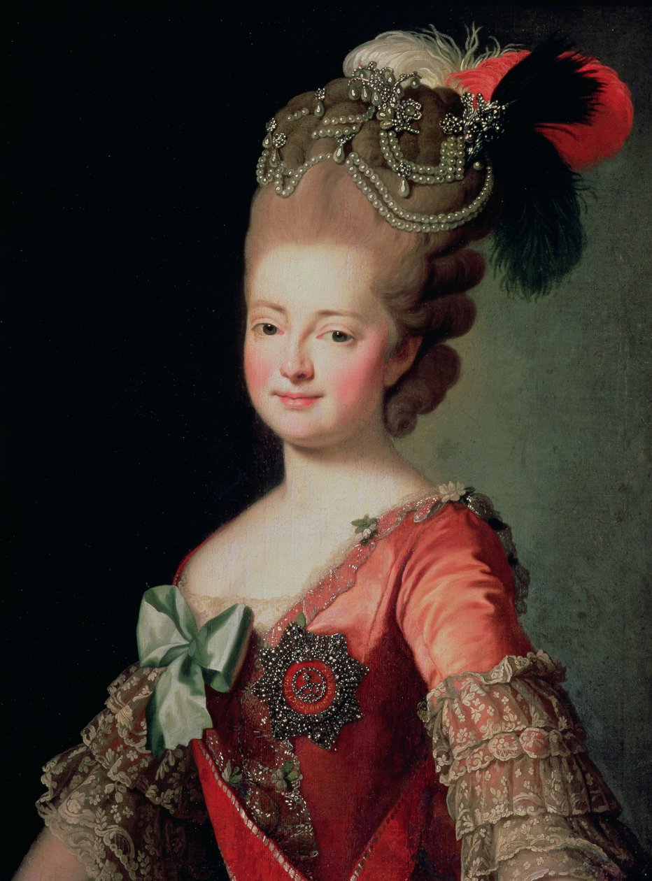 Ritratto di Maria Fyodorovna (1759-1828) da Russian School