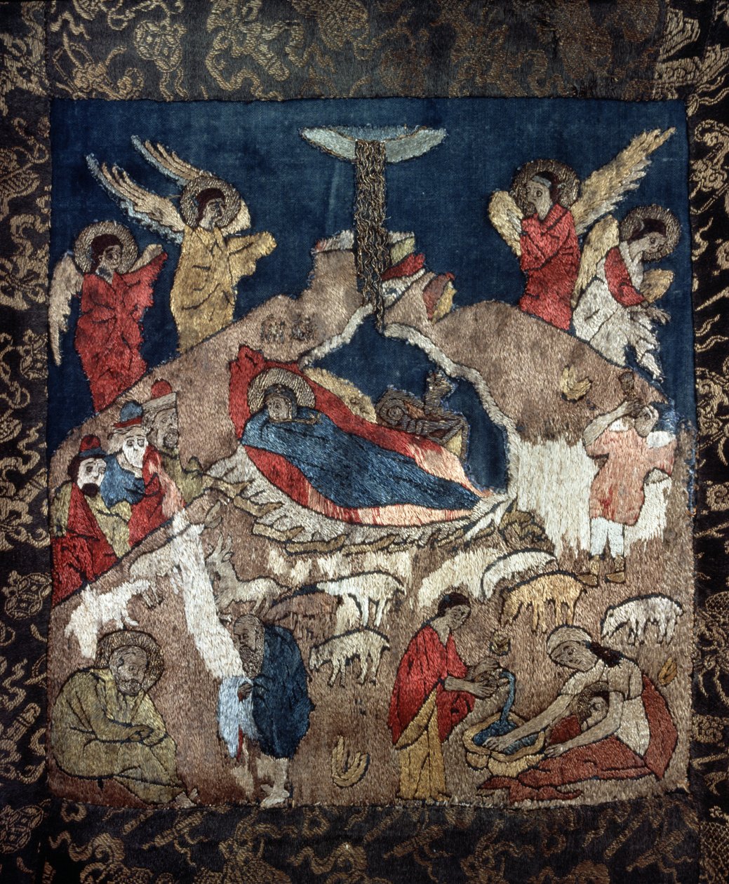 Natività (dettaglio di un sudario) da Russian Master