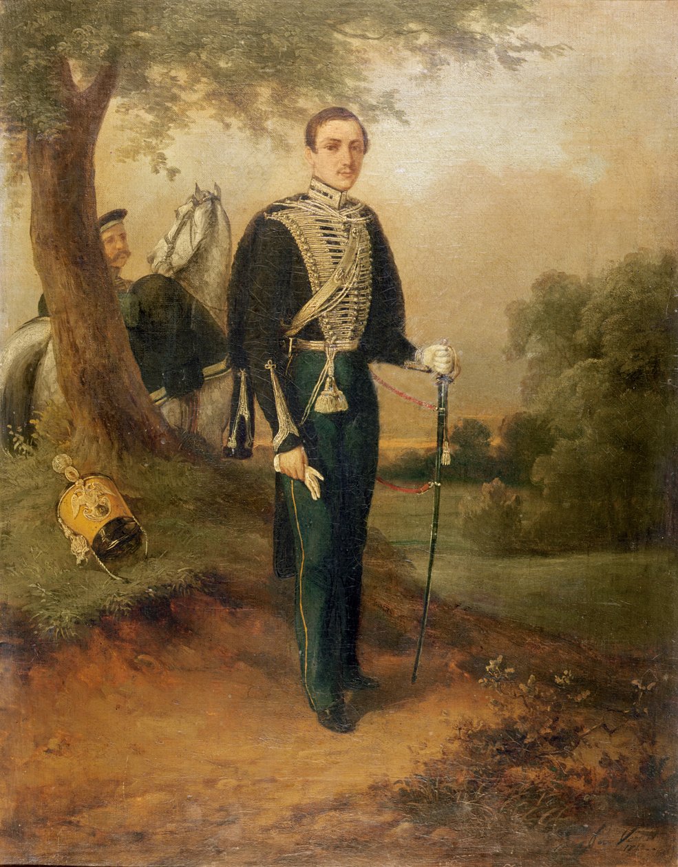Mikhail Yuryevich Lermontov (1814-41) da Russian School