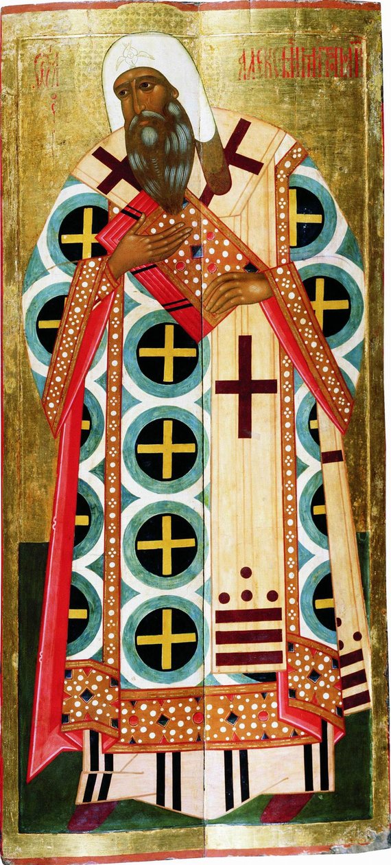 San Metropolita Alessio da Russian icon.