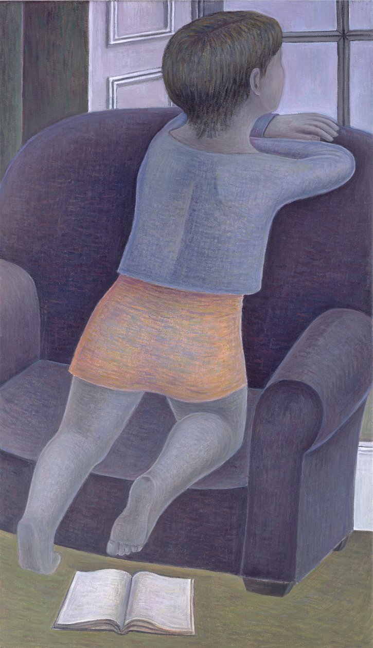 Ragazza sulla sedia, 2002 da Ruth Addinall