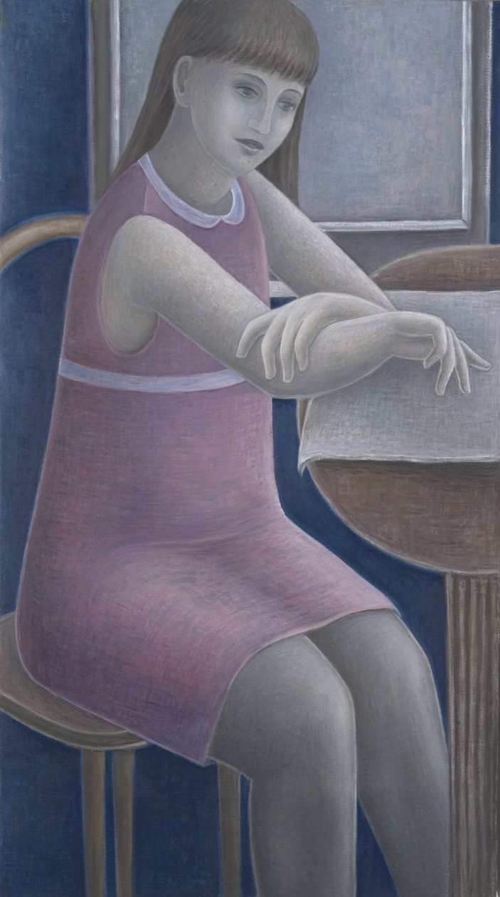 Giovane ragazza che legge, 2008 da Ruth Addinall