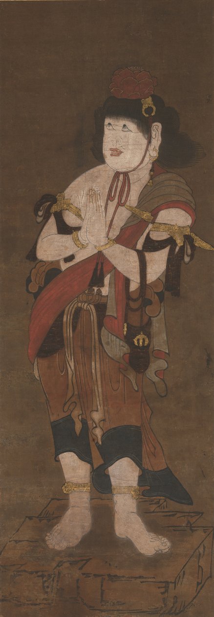 Assistente di Fudo Myoo, XIV secolo da Ryushu Shutaku