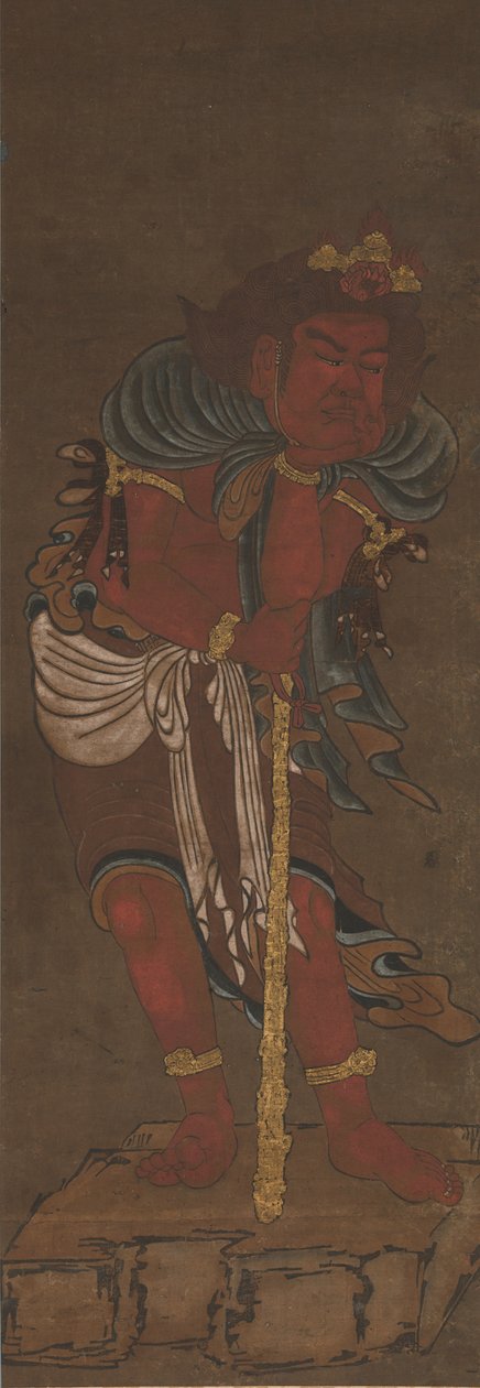 Attendente di Fudo Myoo, XIV secolo da Ryushu Shutaku