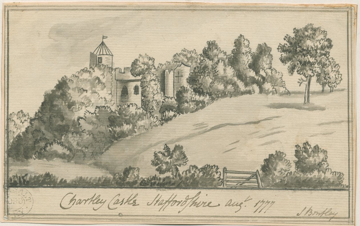 Castello di Chartley da S Bentley