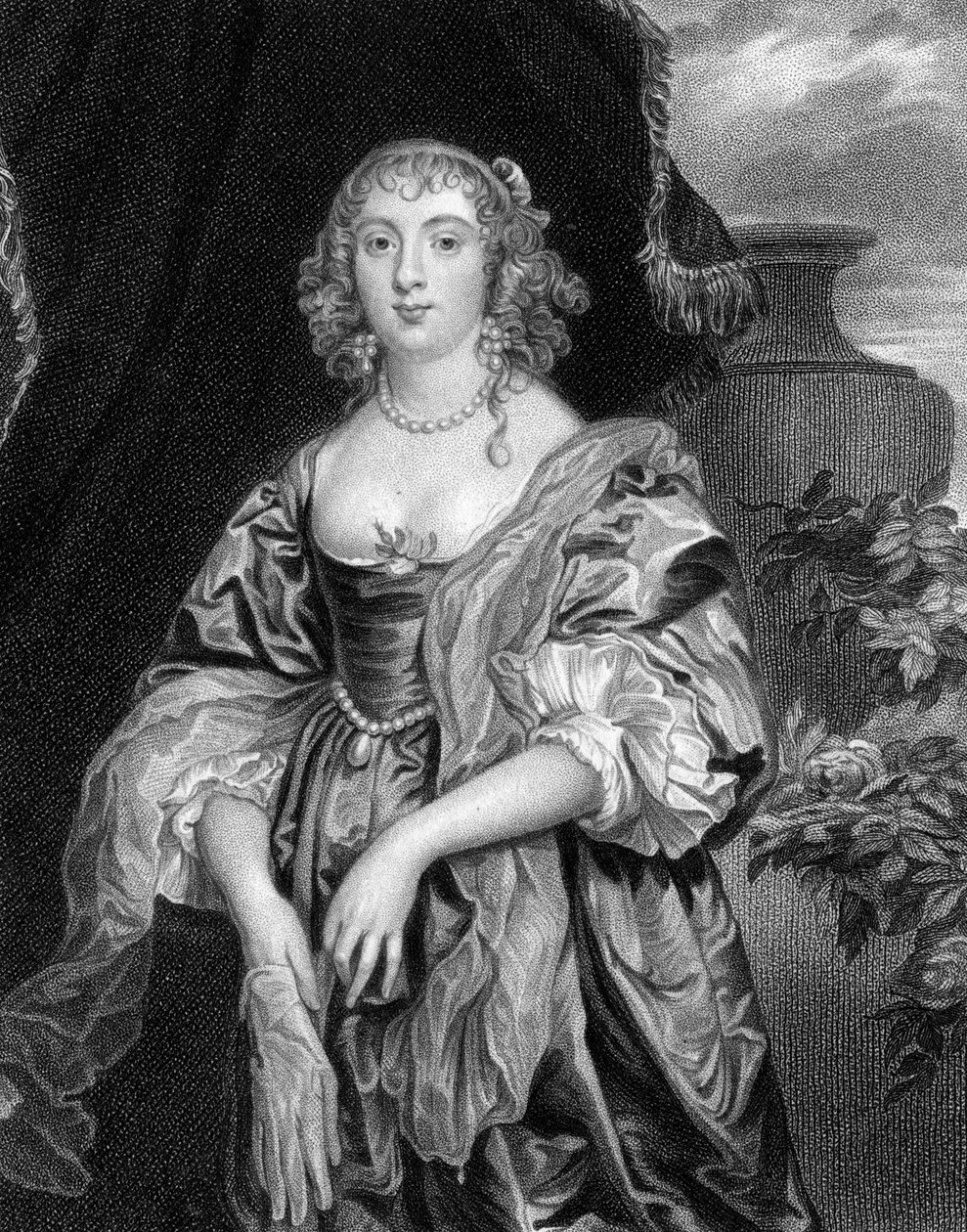 Anne Carre, Contessa di Bedford, 1824 da S. Freeman