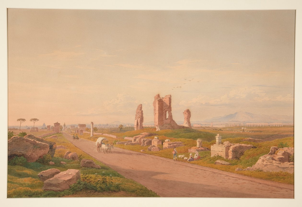Via Appia da Salomon Corrodi