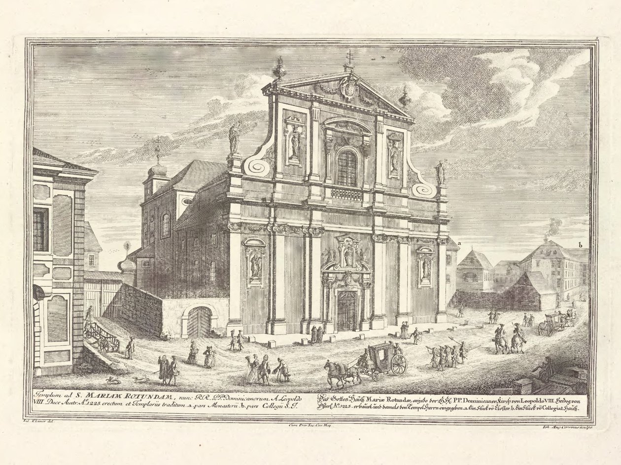 Piccola chiesa domenicana da Salomon Kleiner