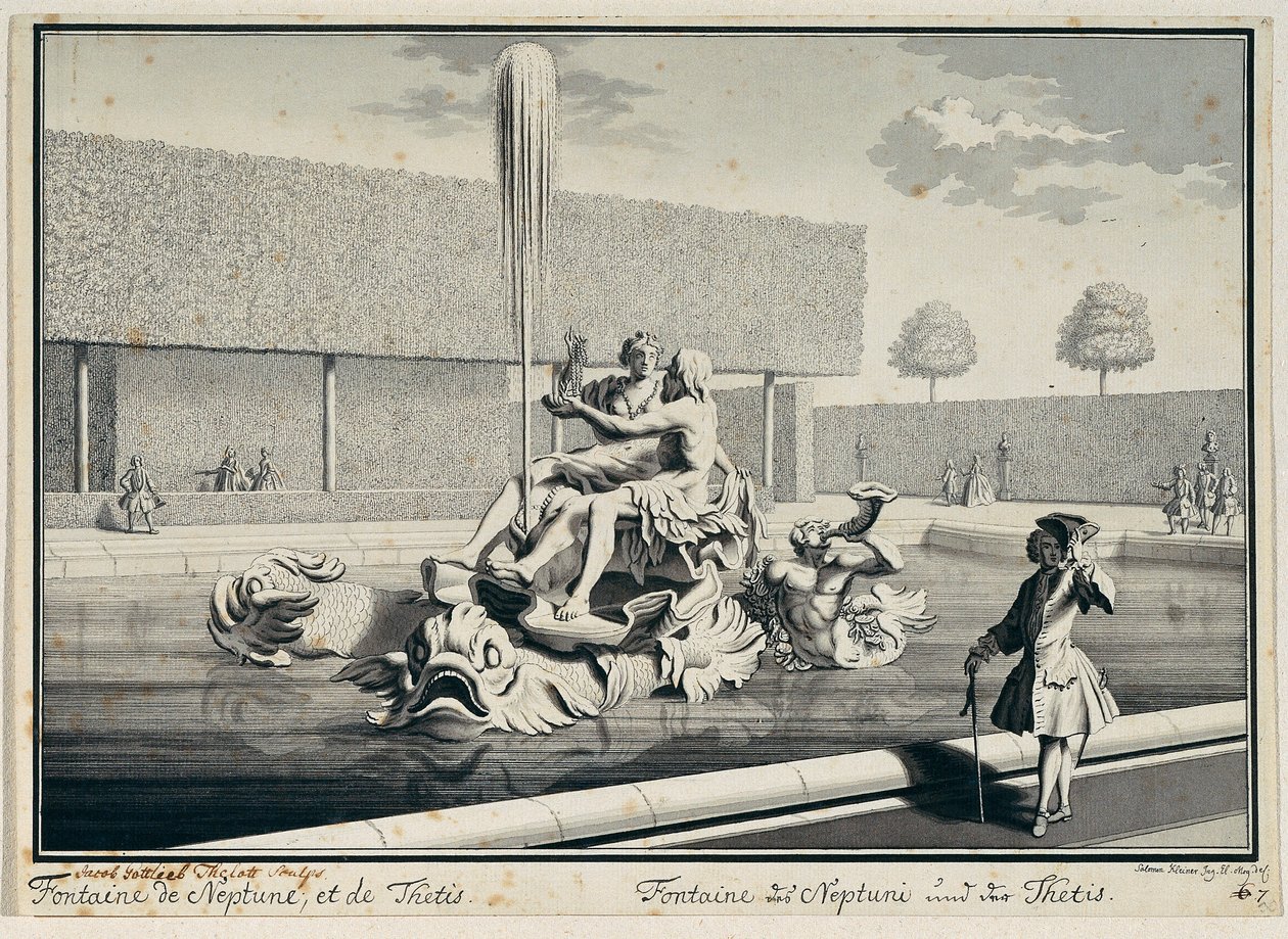 Nettuno e Teti da Salomon Kleiner