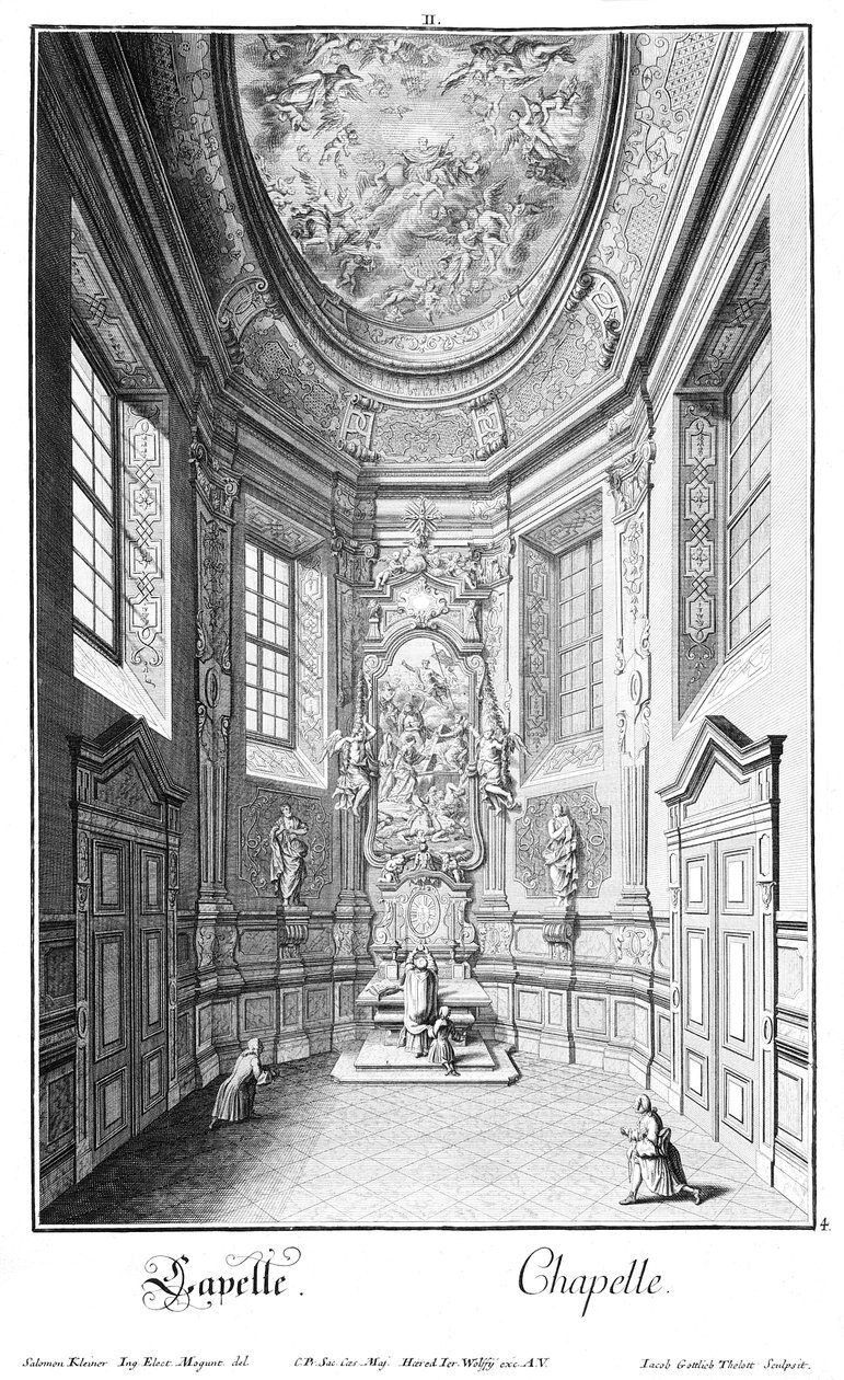 Cappella del castello da Salomon Kleiner